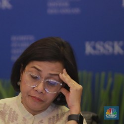 Potret Sri Mulyani di Tengah Isu Mundur dari Kabinet Jokowi