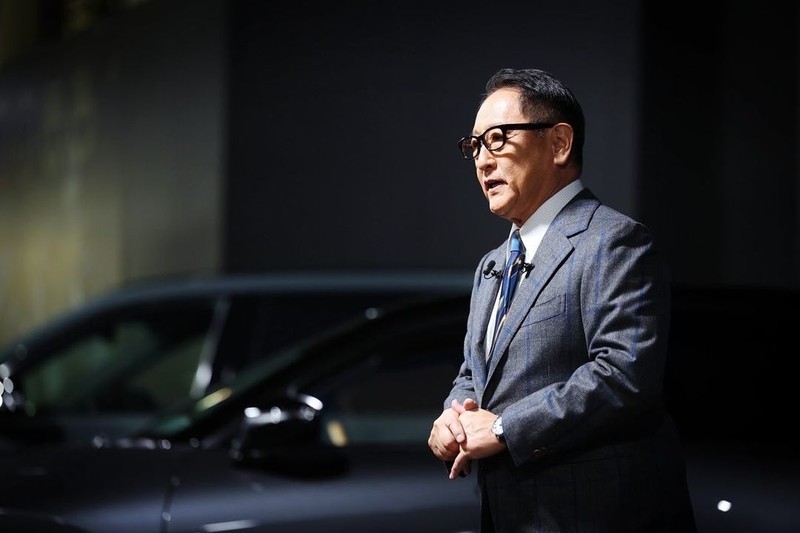 Pimpinan Toyota Motor Akio Toyoda meminta maaf atas skandal di tiga grup perusahaan saat konferensi pers di Nagoya, Jepang pada 30 Januari 2024, dalam foto yang diambil oleh Kyodo. Pimpinan Toyota Motor Akio Toyoda meminta maaf atas skandal di tiga grup perusahaan saat konferensi pers di Nagoya, Jepang pada 30 Januari 2024, dalam foto yang diambil oleh Kyodo. (Instagram @akiotoyoda_official)