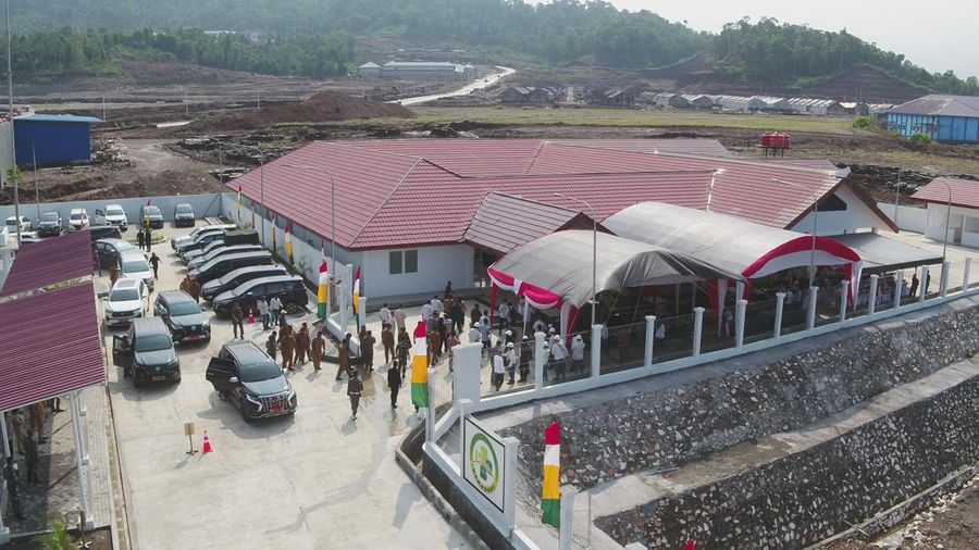 PT IMIP Serahkan Bantuan Gedung Rumah Sakit Bahodopi ke Pemerintah Daerah Morowali. (Dok. PT IMIP)