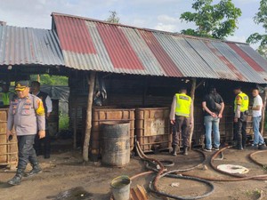 Nekat Beroperasi, 5 Gudang BBM Ilegal di Muara Enim Dibongkar!