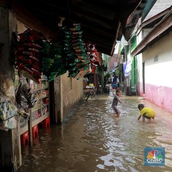 Pengumuman BPBD: Banjir Rendam 11 Ruas Jalan di Jakarta