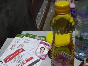 Bagikan Minyak Goreng, Calon DPD RI di Bengkulu Dilaporkan ke Bawaslu
