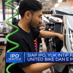 Video: Siap IPO, Yuk Intip Pabrik United Bike dan E Motor