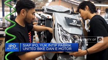 Video: Siap IPO, Yuk Intip Pabrik United Bike dan E Motor