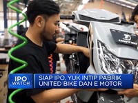 Video: Siap IPO, Yuk Intip Pabrik United Bike dan E Motor