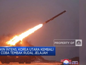 Video: Duh! Korea Utara Kembali Tembakkan Uji Coba Rudal Jelajah