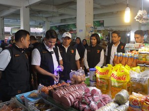 Polisi di Inhu Cek Harga Pangan dan Peredaran Upal Jelang Pemilu, Ini Hasilnya