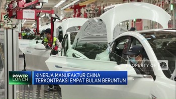 Video: Kinerja Manufaktur China Terkontraksi 4 Bulan Beruntun