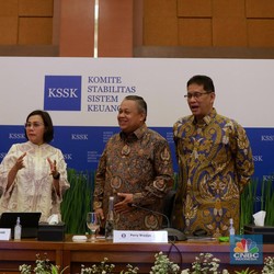Sri Mulyani, BI, OJK & LPS Sepakat: Sistem Keuangan RI Masih Aman!