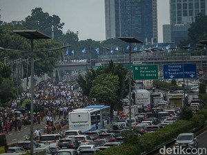 Awas Macet Ada Aksi Massa Hari Ini, Simak Rute Alternatifnya