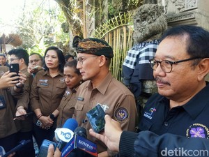 Sandiaga Ingin Tiru Thailand-Vietnam soal Bebas Visa Kunjungan ke Bali