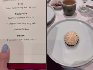 Nikmati Fine Dining di Hotel Bintang 5, Wanita Ini Ngakak Liat Nama Dessertnya
