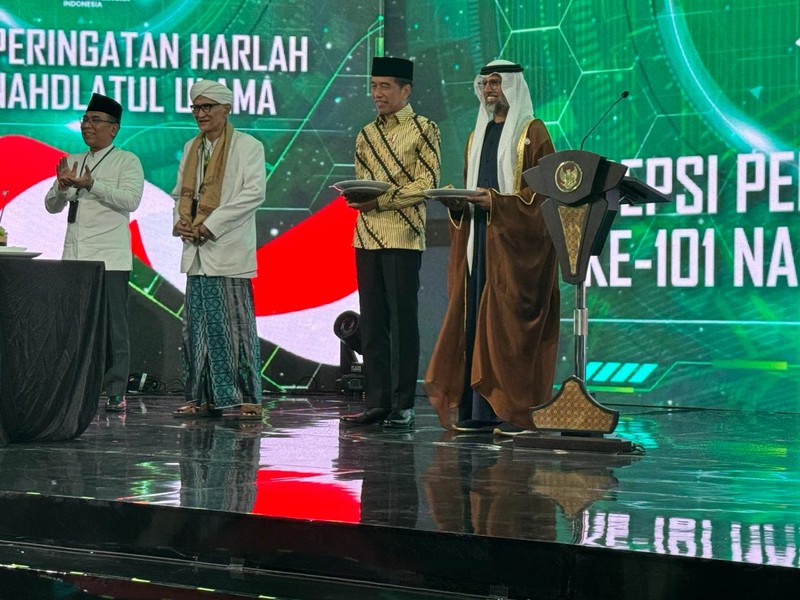 Peresmian peletakan batu pertama (groundbreaking ceremony) untuk pembangunan Kampus Mohamed Bin Zayed College for Future Studies (MBZ CFS) di UNU Yogyakarta, (31/1/2024). Peresmian peletakan batu pertama (groundbreaking ceremony) untuk pembangunan Kampus Mohamed Bin Zayed College for Future Studies (MBZ CFS) di UNU Yogyakarta, (31/1/2024). (Dok. KBRI Abu Dhabi)