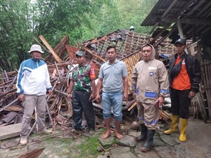 8 Rumah Terdampak Longsor di Gunungkidul, 1 Warga Terluka