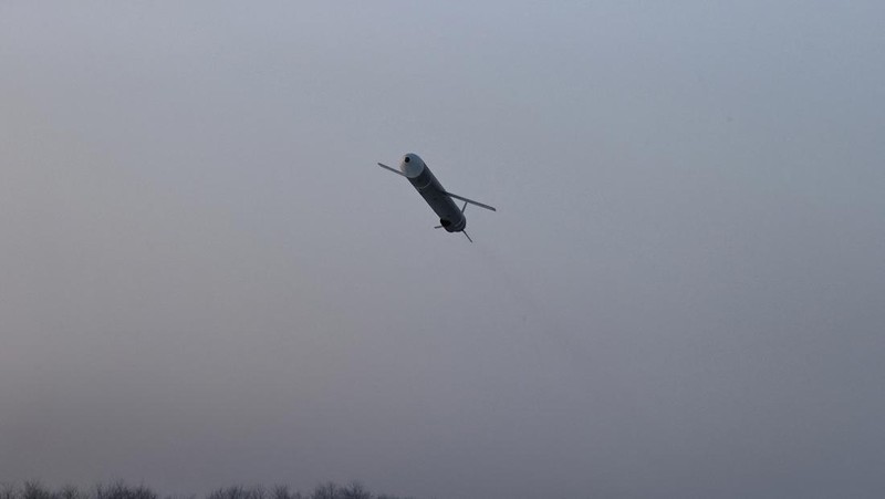 Serangkaian uji coba Korea Utara menembakkan rudal jelajah pada Selasa (30/1) waktu setempat. (via REUTERS/KCNA)