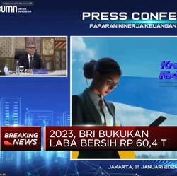 Video: Top! BRI Cetak Laba Bersih Rp 60,4 Triliun di 2023