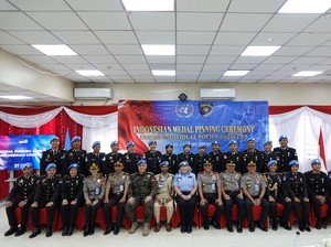 33 Personel Polri di Misi Perdamaian Sudan Selatan Raih Penghargaan