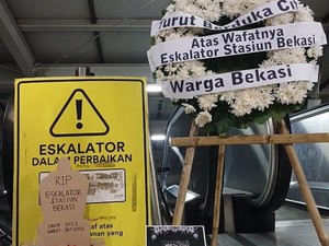 Ini Biang Kerok Eskalator Stasiun Bekasi Wafat 100 Hari