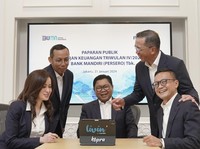 Terus Melaju! Bank Mandiri Gapai Laba Bersih Rp 55,1 T di 2023