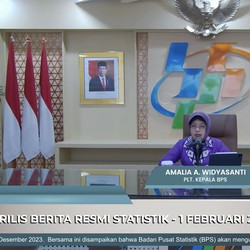 BPS Catat Inflasi Tahunan RI 2,57% di Januari 2024