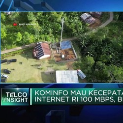 Video: Target Kecepatan Internet RI 100 Mbps, Pemerintah Punya PR Ini