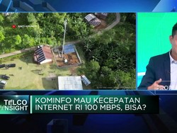 Video: Target Kecepatan Internet RI 100 Mbps, Pemerintah Punya PR Ini