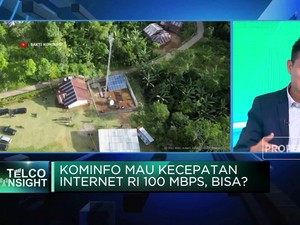 Video: Target Kecepatan Internet RI 100 Mbps, Pemerintah Punya PR Ini