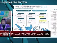 Video: BPS Catat Inflasi RI 0,04% di Januari 2024