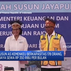 Video: Sri Mulyani Resmikan Rusun ASN Kemenkeu di Papua