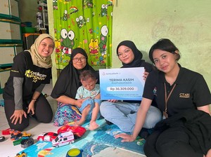 Kondisi Rasyid yang Semakin Sehat Berkat Donasi Sahabat Baik