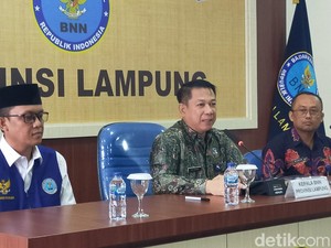 BNNP Lampung Bantah Pria Terlibat Jaringan Narkoba Fredy Pratama Honorernya