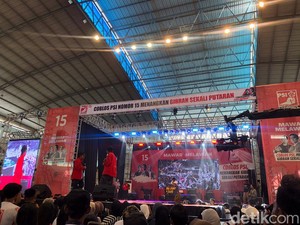 Spanduk Kampanye PSI di Malang Cuma Sebut Gibran Menang Satu Putaran