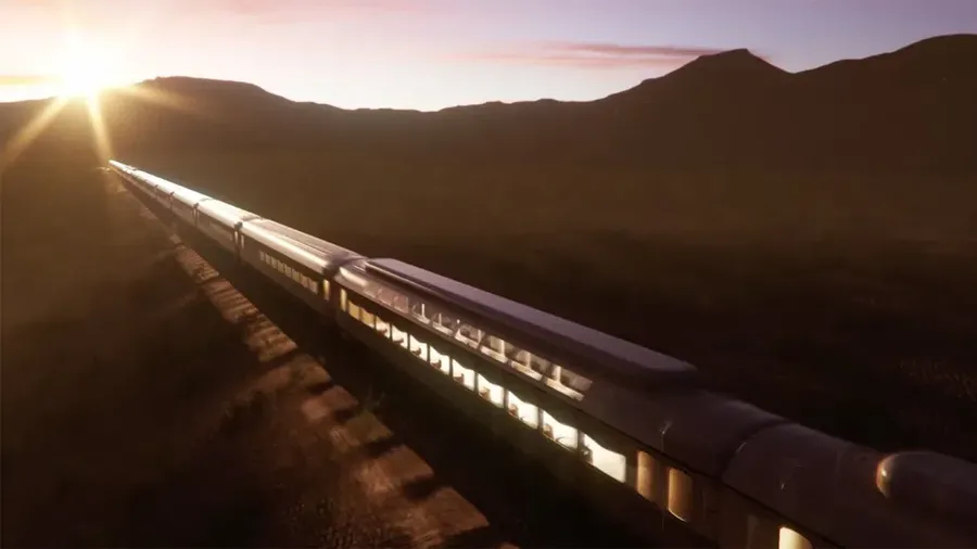 Kereta Mewah Dream of the Desert Milik Arab Saudi. (Dok. Arsenale S.P.A./Saudi Arabia Railways)