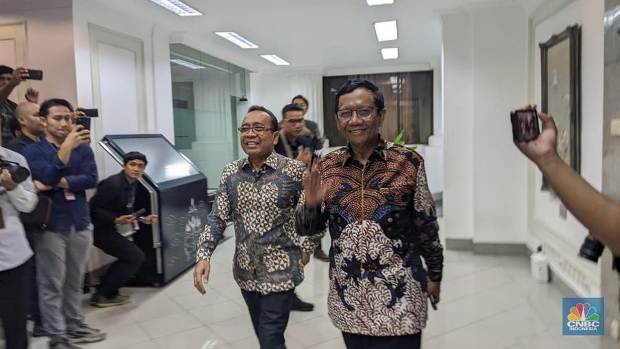 Mahfud MD. (CNBC Indonesia/Emir Yanwardhana)