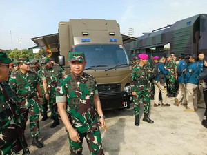 Panglima TNI Cek Kesiapan Anggota untuk Pengamanan Pemilu 2024
