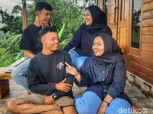 Awal Kisah Cinta 2 Sejoli Kembar yang Viral Nikah Bareng di Bandung
