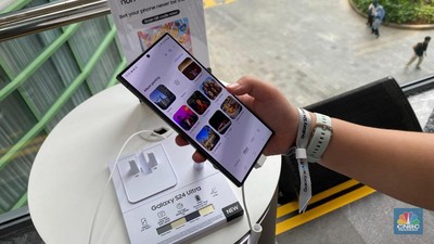 Peluncuran Samsung Galaxy S24. (CNBC Indonesia/Novina Putri Bestari)