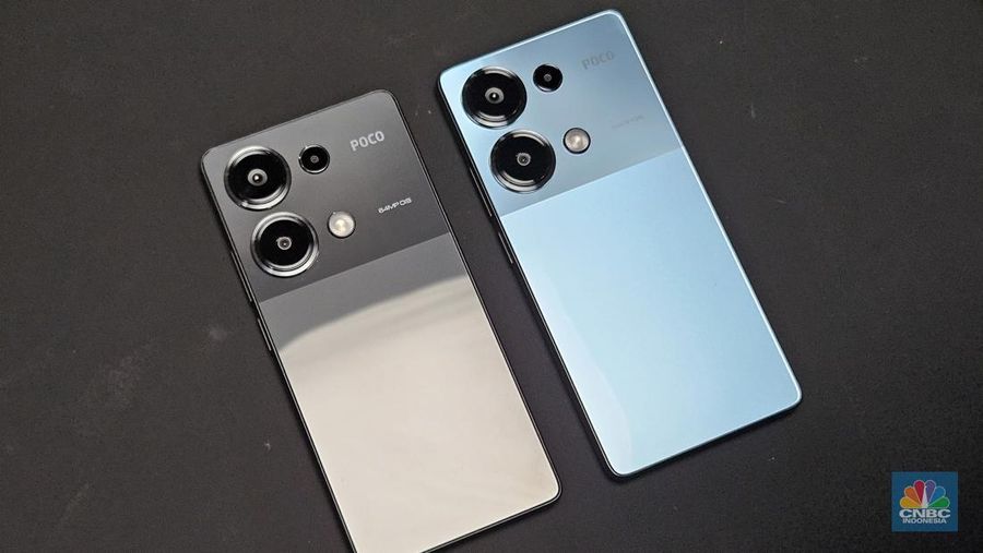 POCO X6 & M6 PRO. (CNBC Indonesia/Intan Rakhmayanti Dewi)