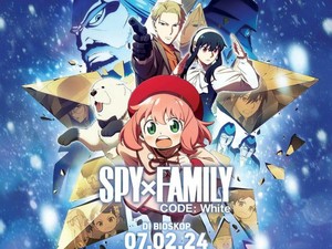 Siap-siap! Film Spy x Family Code: White Tayang 7 Februari di Indonesia