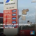 Tidak Naik, Segini Harga BBM Pertamina 1 Februari 2024 di DKI