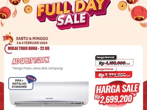 Pesta Diskon Balik Lagi! Beli AC di Transmart Full Day Sale Cuma Rp 2 Jutaan