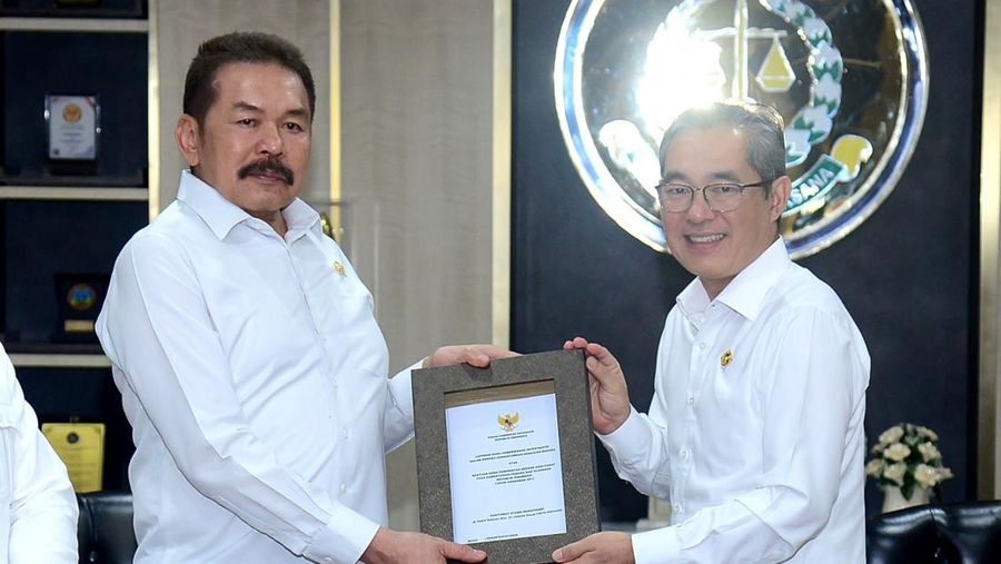 Badan Pemeriksa Keuangan (BPK) telah menyerahkan dua Laporan Hasil Pemeriksaan (LHP) Penghitungan Kerugian Negara (PKN) kepada Kejaksaan Agung. (Dok: BPK)