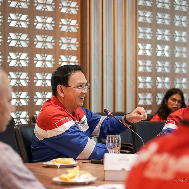 Basuki Tjahaja Purnama mengundurkan diri sebagai Komisaris Utama PT Pertamina. Basuki Tjahaja Purnama mengundurkan diri sebagai Komisaris Utama PT Pertamina. (Instagram @basukibtp)