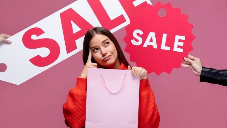 Ilustrasi tidak tergiur dengan Sale. (Freepik)