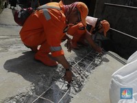 Jakarta Siaga Banjir, Potret Kali Dinormalisasi