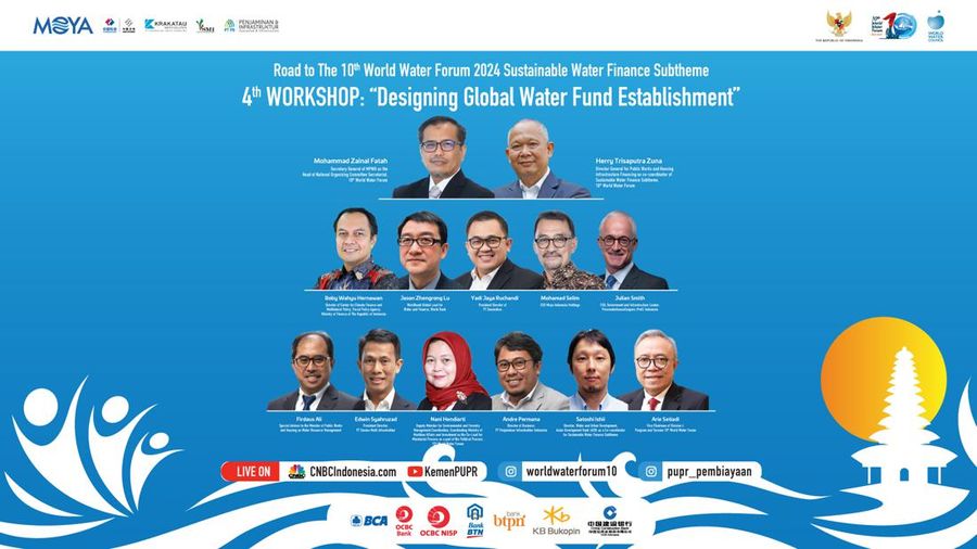 Workshop ke-4 “Designing Global Water Fund Institution”.