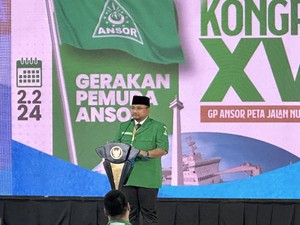 Kongres GP Ansor, Yaqut Panggil Kapolri LS Prabowo dan Panglima TNI A Subiyanto