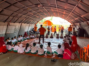 Puluhan Murid TK Pamekasan Dapat Edukasi Kebencanaan di Usia Dini