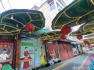 Tahun Ini Tak Ada Barongsai Saat Imlek di Kampung Pecinan Kapasan