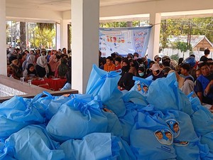Relawan Gibran Sulbar Adakan Tebus Murah 1.000 Paket Sembako, Bawaslu Usut